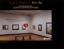 Tablet Screenshot of davidmensingfineart.com